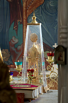 Божественная Литургия в Богоявленском храме г. Петухово