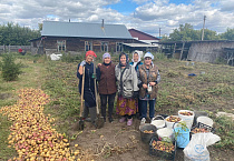 В Зауралье на приходе села Утятское кипит работа