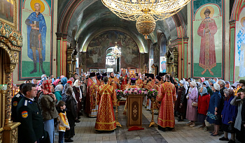 Литургия в день памяти Мч. Василиска