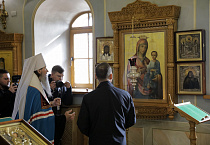 В Кургане очередная икона из музейных хранилищ вернулась в стены православного храма