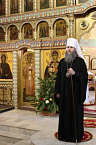 Митрополит Даниил поздравил прихожан Александро-Невского собора в Кургане с Рождеством Христовым