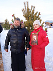 Курганский  священник принял участие в открытии резиденции Деда Мороза