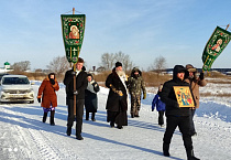 В Южном благочинии Курганской епархии в праздник Крещения организовали три купели