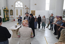 В Троицком соборе города Кургана  совершено последнее великопостное  Соборование