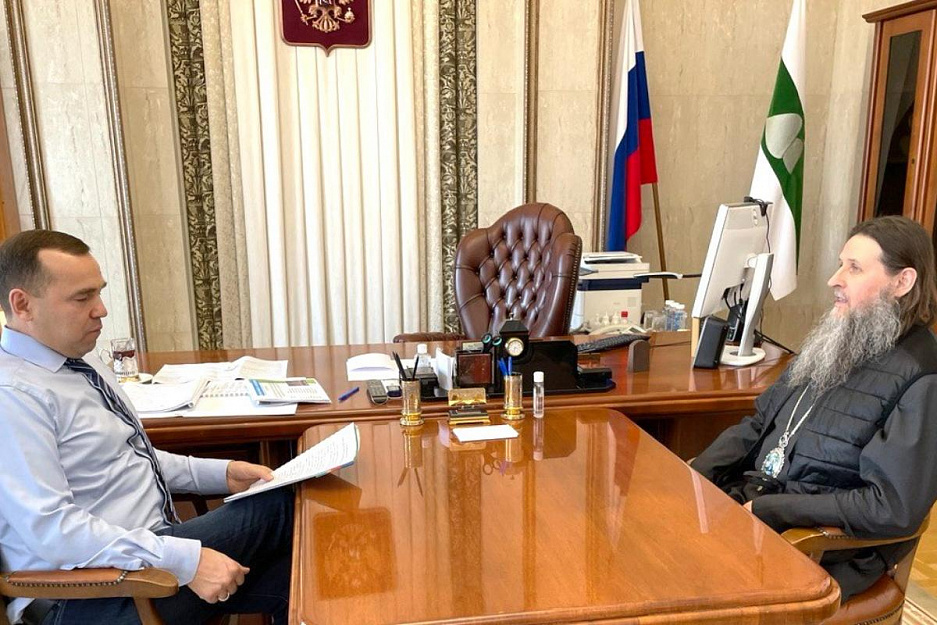 Митрополит Даниил встретился с губернатором Вадимом Шумковым
