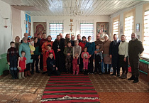 В Зауралье участники семейной гостиной «Очаг» побывали в русской избе