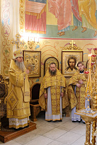 Литургия в день памяти свт. Агафангела исп., митр. Ярославского