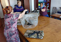 Прихожанки зауральского села освоили шитьё изделий для российских воинов