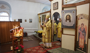 Литургия в день памяти прав. воина Феодора Ушакова