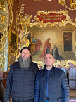 Митрополит Даниил и Александр Ильтяков помолились в Троице-Сергиевой лавре