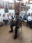 На приходе Покрова Пресвятой Богородицы города Кургана провели детский пасхальный праздник