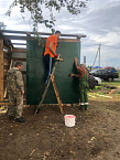 В Никольском храме села Усть-Суерское прошёл очередной субботник