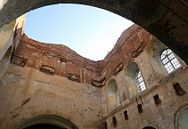 Митрополит Даниил совершил Литургию рядом с разрушенным в годы гонений храмом в Мендерском