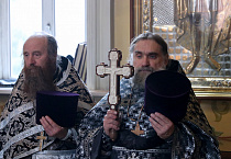 Митрополит Даниил совершил Литургию Преждеосвященных Даров с духовенством южного благочиния