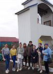 Макушинскому храму помогли студенты колледжа