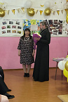 Священник села Садовое посетил выпускной вечер учеников четвертого класса
