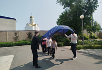 Воспитанники воскресной школы при храме Матроны Московской микрорайона Глинки проводят каникулы интересно и с пользой