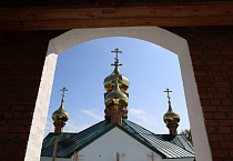 Чимеевский монастырь впервые отметил престольный праздник богослужением в новом храме