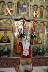 В главном соборе Зауралья встретили Пасху Христову