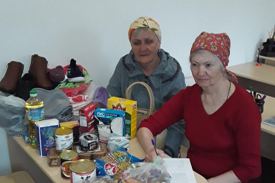 Покровский приход города Кургана  помогает погорельцам