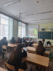 В курганской школе семиклассникам рассказали о Рождестве Христовом
