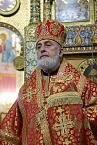В Кургане митрополит Даниил возглавил Литургию в день своего тезоименитства