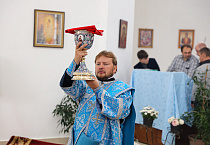 Первая архиерейская служба прошла храме Рождества Богородицы в зауральском селе  Рычково
