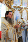 Митрополит Даниил разделил радость престольного торжества с духовенством и мирянами села Кетово 