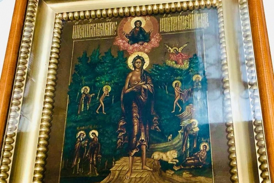 В курганском храме появилась икона преподобной Марии Египетской
