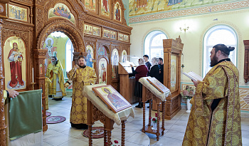 Литургия в день памяти мчч. Сергия и Вакха