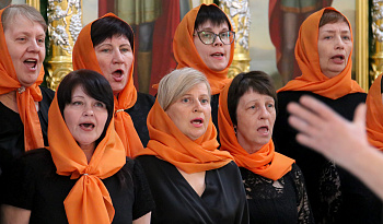 Пасхальный концерт в Троицком соборе г. Кургана