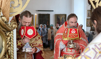 Литургия в день Усекновение главы Пророка, Предтечи и Крестителя Господня Иоанна