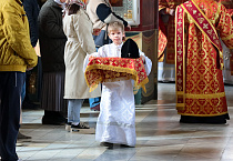 Митрополит Даниил в неделю Фомину совершил Литургию  в кафедральном соборе Кургана