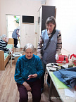 Курганские сёстры милосердия и добровольцы провели в доме-интернате акцию «Серебряный волос»