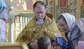 Предпразднство Воздвижения Честного и Животворящего Креста Господня. Божественная литургия