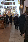 В храме села Введенское молитвенно почтили великомученицу Параскеву