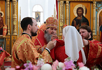 Митрополит Даниил в Шадринске возглавил Литургию в честь 10-летия местной епархии