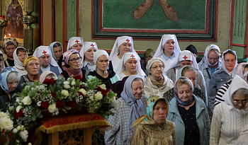Литургия в день обре́тения мощей блгв. кн. Даниила Московского