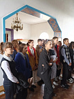 В Лебяжье восьмиклассники посетили храм в рамках «Урока знаний»