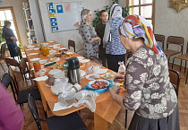 В Успенском храме посёлка Варгаши прошла выставка постных блюд