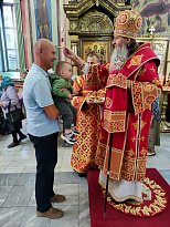 Литургия в день обре́тения мощей блгв. кн. Даниила Московского