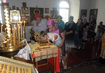 Ковчеги со святыми мощами Новомучеников и Исповедников Российских побывали в приходах Петуховского района