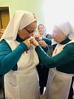 На курганском приходе две сестры милосердия стали «крестовыми»