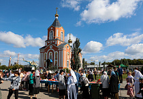Курганский храм отметил 120-летие явления Порт-Артурской иконы «Торжество Пресвятой Богородицы»