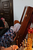 Литургия в престольный праздник Чимеевской обители