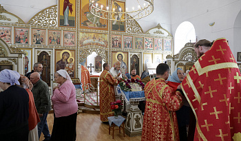 Литургия в день Усекновение главы Пророка, Предтечи и Крестителя Господня Иоанна