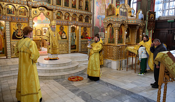 Литургия в день Иконы Божией Матери Боголюбская