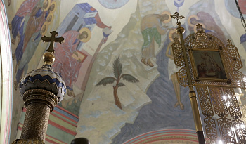 Воскресная Литургия в Александро-Невском соборе Кургана