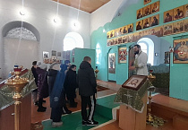 Для школьников села Лисье прошел урок в храме