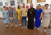 В Кургане члены православного клуба в музее познакомились с библейскими сюжетами Сальвадора Дали